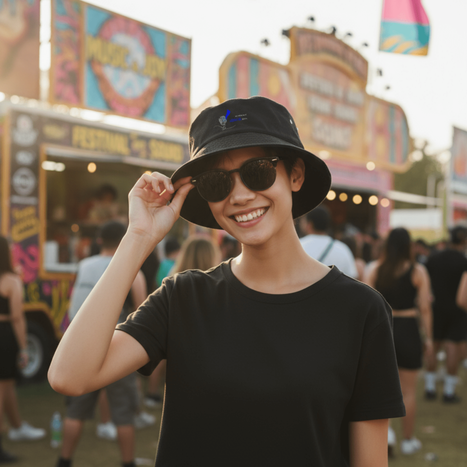 No Shit Shirts - Bucket Hat: Interrupted since birth. - Bucket Hat - basic