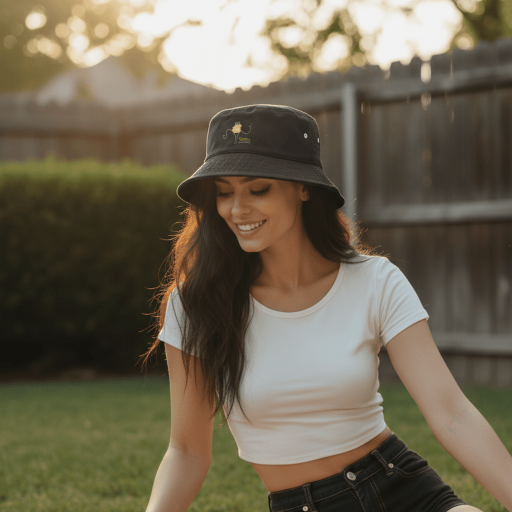 No Shit Shirts - Bucket Hat: Pasta, not patriarchy - Bucket Hat - basic