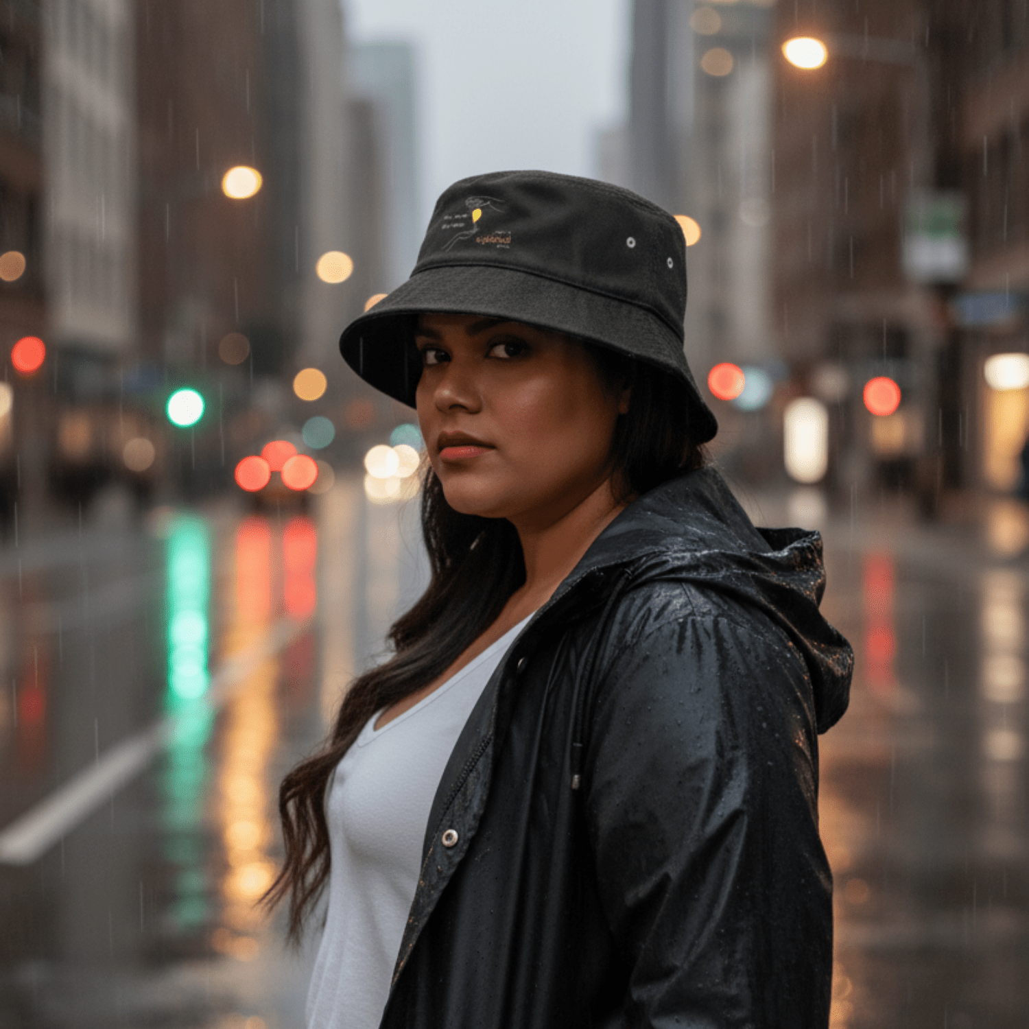No Shit Shirts - Bucket Hat: She knew she could, but he explained it first. - Bucket Hat - basic