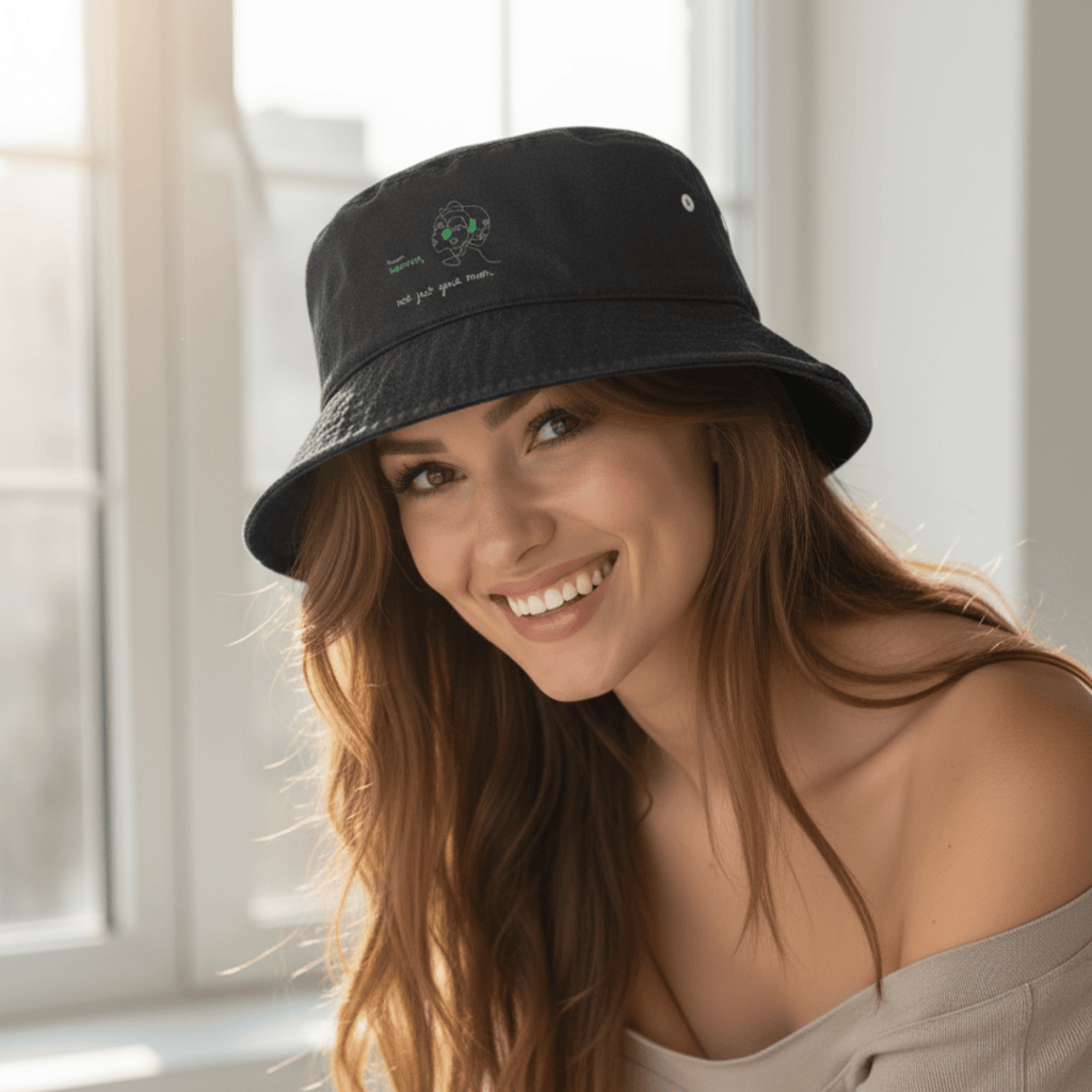 No Shit Shirts - Bucket Hat: Support women. Not just your mom - Bucket Hat - basic