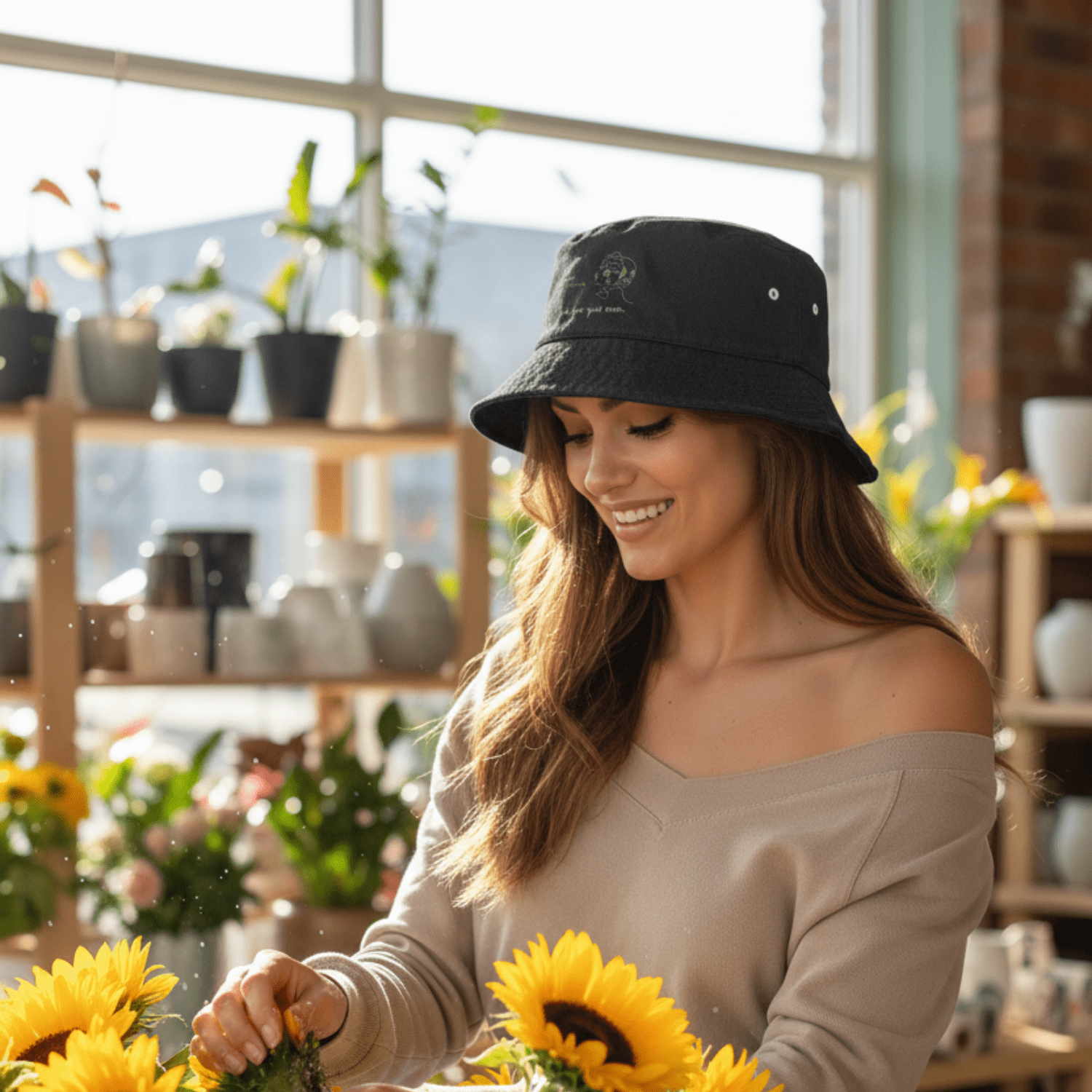No Shit Shirts - Bucket Hat: Support women. Not just your mom - Bucket Hat - basic