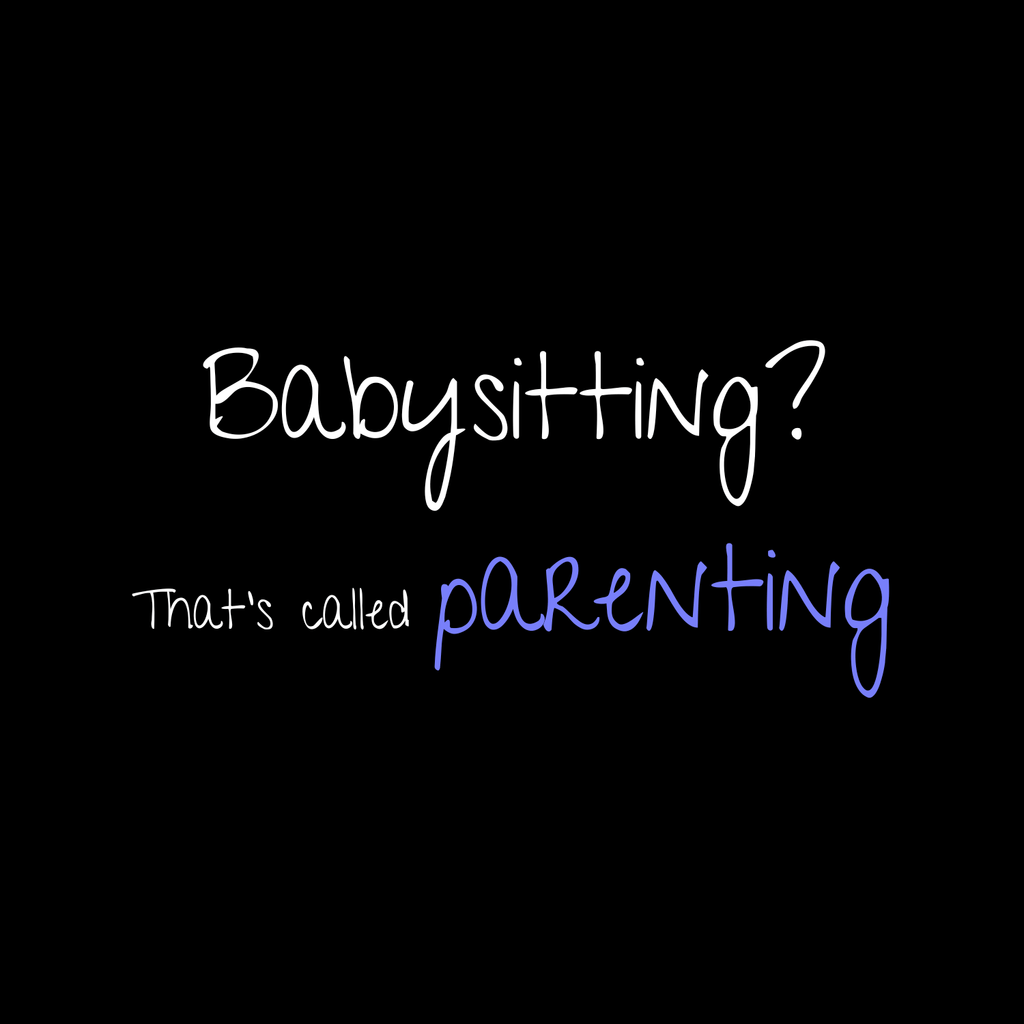 No Shit Shirts - Bucket Hat (Text only): Babysitting? That’s called parenting! - Bucket Hat - basic