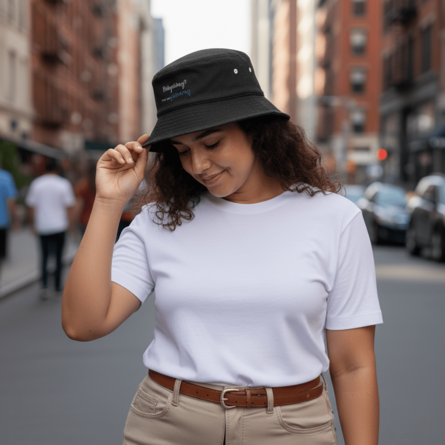 No Shit Shirts - Bucket Hat (Text only): Babysitting? That’s called parenting! - Bucket Hat - basic