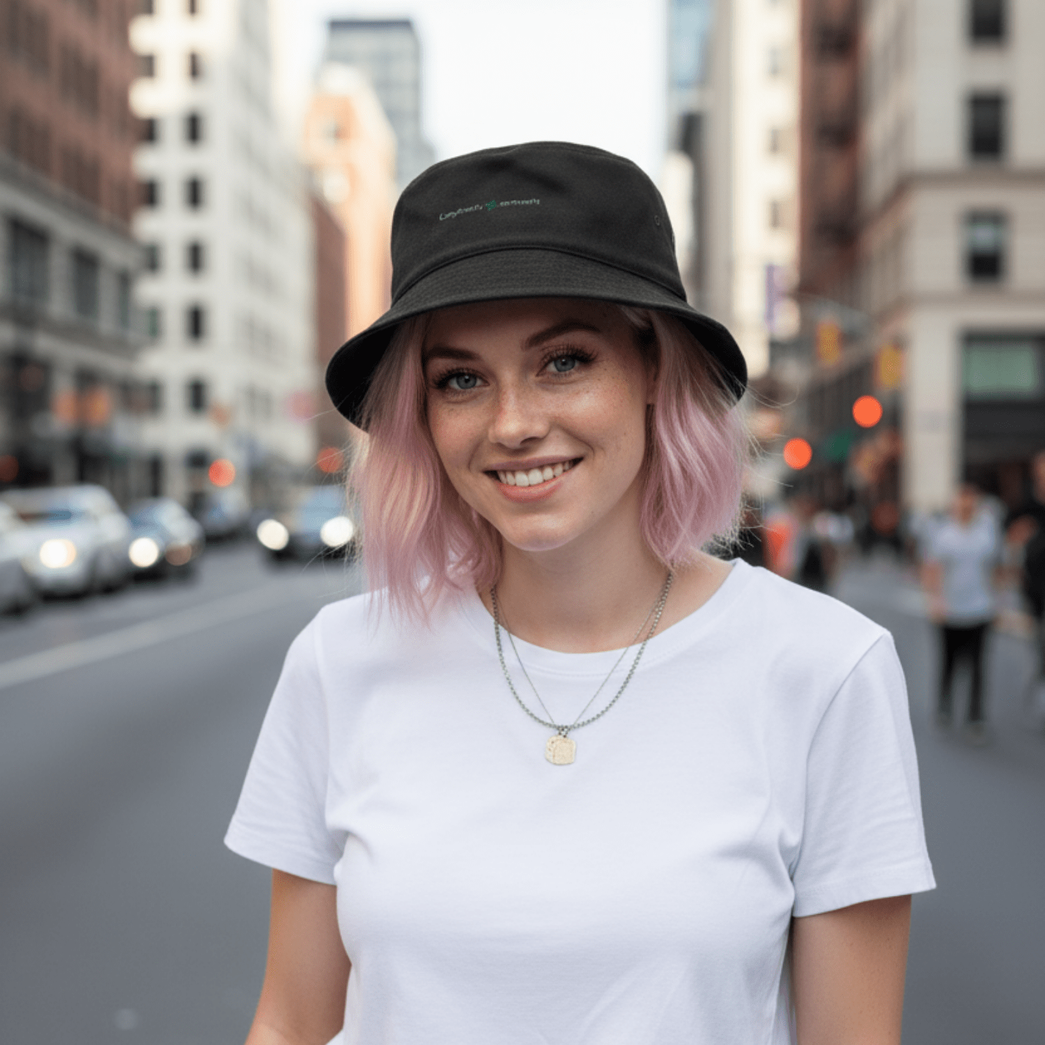 No Shit Shirts - Bucket Hat (Text only): Compliments ≠ comments. - Bucket Hat - basic