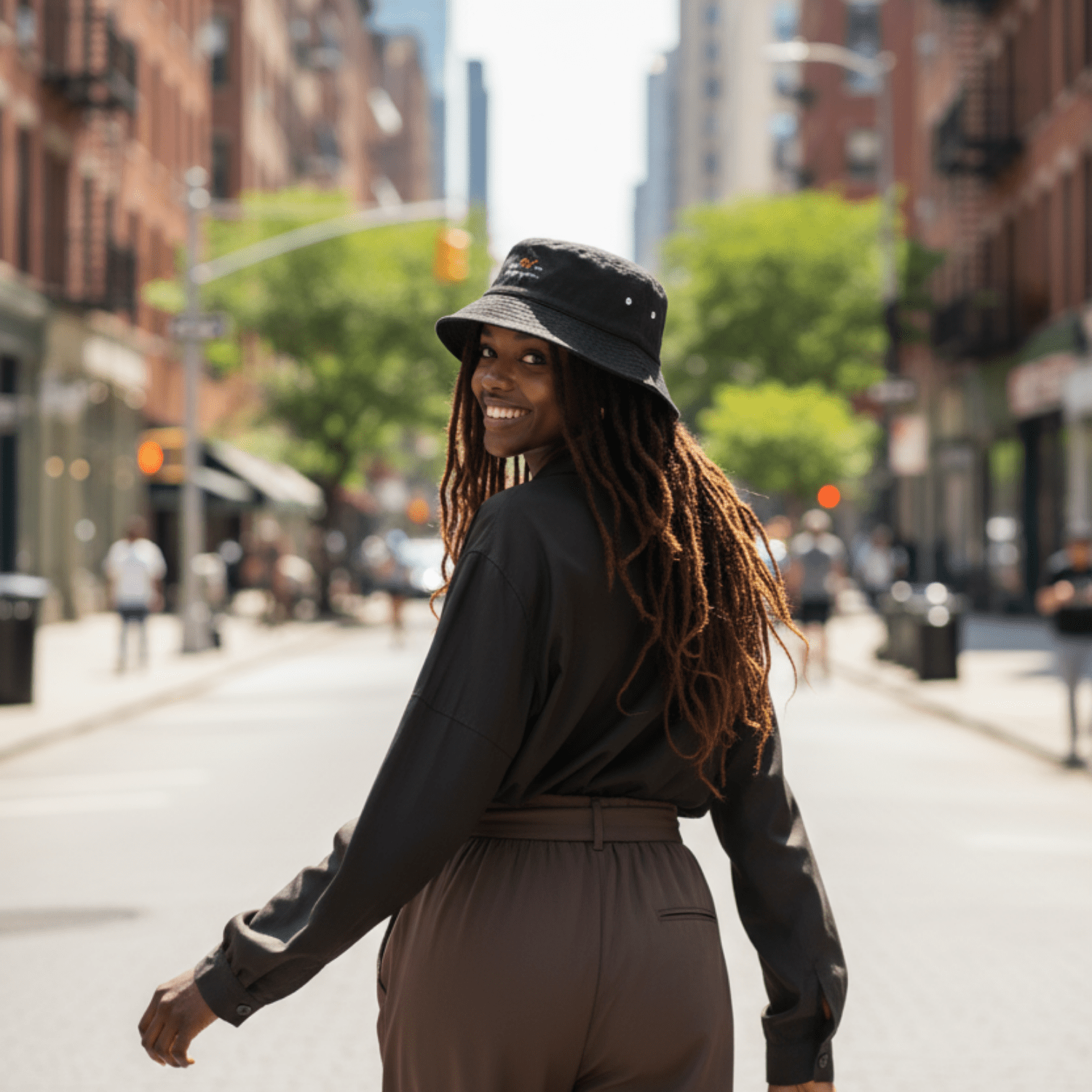 No Shit Shirts - Bucket Hat (Text only): Don’t “fix” me. Fix the system. - Bucket Hat - basic