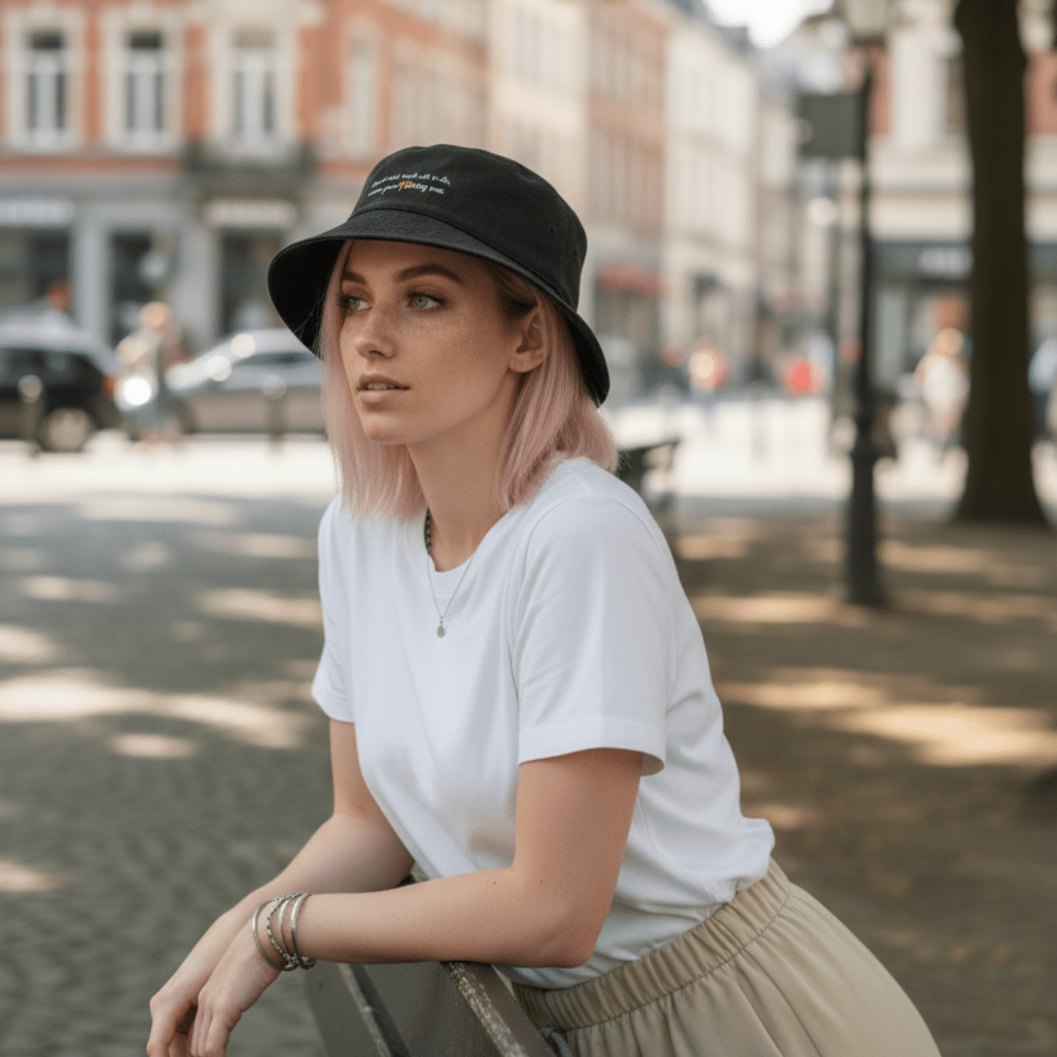 No Shit Shirts - Bucket Hat (Text only): Don’t tell me what to do, unless you’re paying me - Bucket Hat - basic