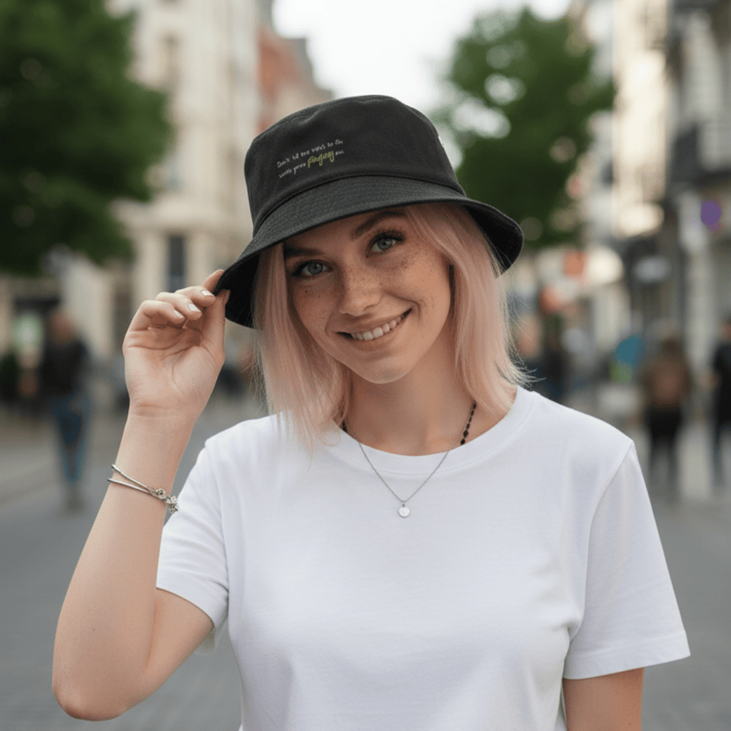 No Shit Shirts - Bucket Hat (Text only): Don’t tell me what to do, unless you’re paying me - Bucket Hat - basic