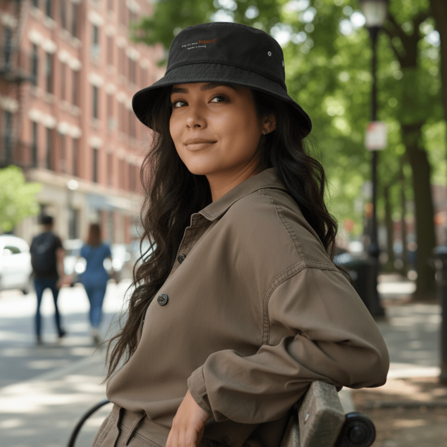 No Shit Shirts - Bucket Hat (Text only): Every chest deserves respect. Regardless of inventory. - Body & Autonomy & Sexism - basic