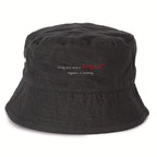 No Shit Shirts - Bucket Hat (Text only): Every chest deserves respect. Regardless of inventory. - Body & Autonomy & Sexism - basic
