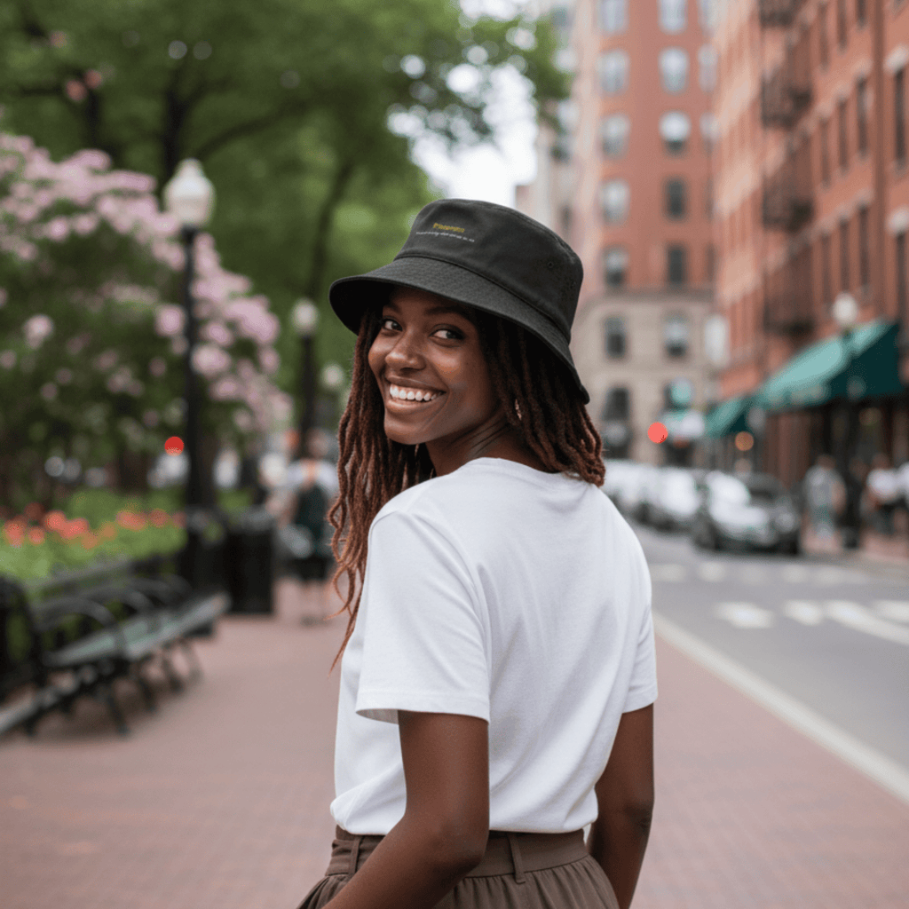 No Shit Shirts - Bucket Hat (Text only): Feminism: because “waiting” hasn’t worked so far - Bucket Hat - basic
