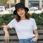 No Shit Shirts - Bucket Hat (Text only): Feminist AF - Bucket Hat - basic