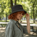 No Shit Shirts - Bucket Hat (Text only): I didn’t come from your rib. - Body & Autonomy & Sexism - basic