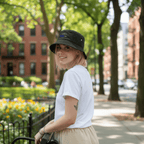 No Shit Shirts - Bucket Hat (Text only): Interrupted since birth. - Bucket Hat - basic