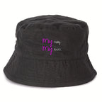 No Shit Shirts - Bucket Hat (Text only): My Body, My Rules - Body & Autonomy & Sexism - basic