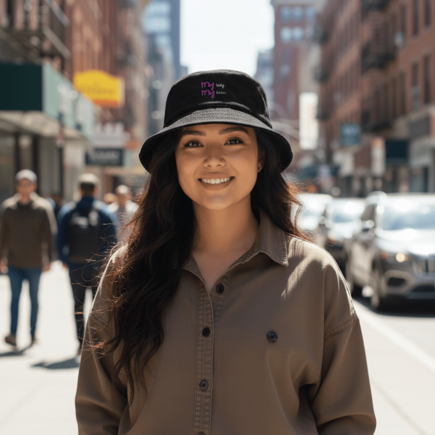 No Shit Shirts - Bucket Hat (Text only): My Body, My Rules - Body & Autonomy & Sexism - basic