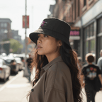 No Shit Shirts - Bucket Hat (Text only): My Body, My Rules - Body & Autonomy & Sexism - basic