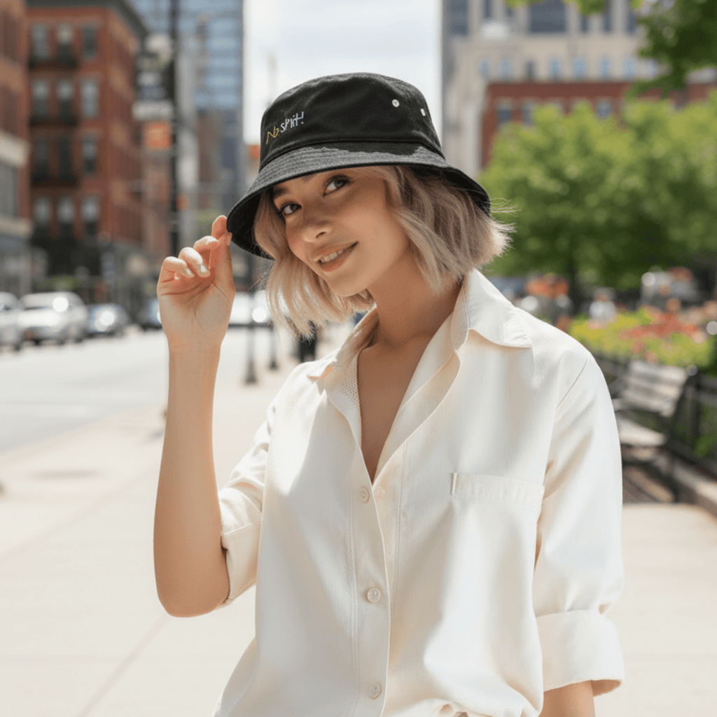 No Shit Shirts - Bucket Hat (Text only): No Shit! - Bucket Hat - basic