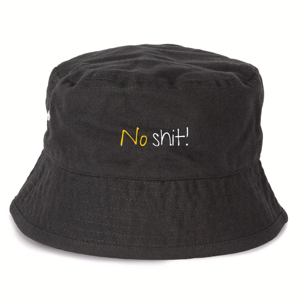 No Shit Shirts - Bucket Hat (Text only): No Shit! - Bucket Hat - basic