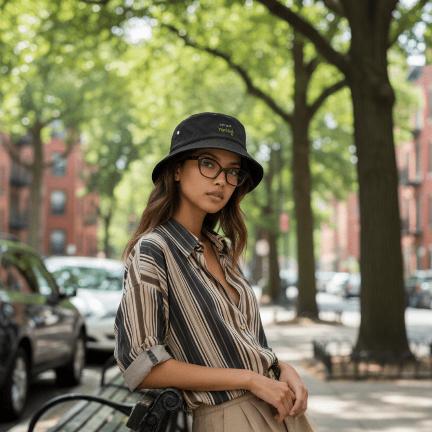 No Shit Shirts - Bucket Hat (Text only): Not your honey - Body & Autonomy & Sexism - basic