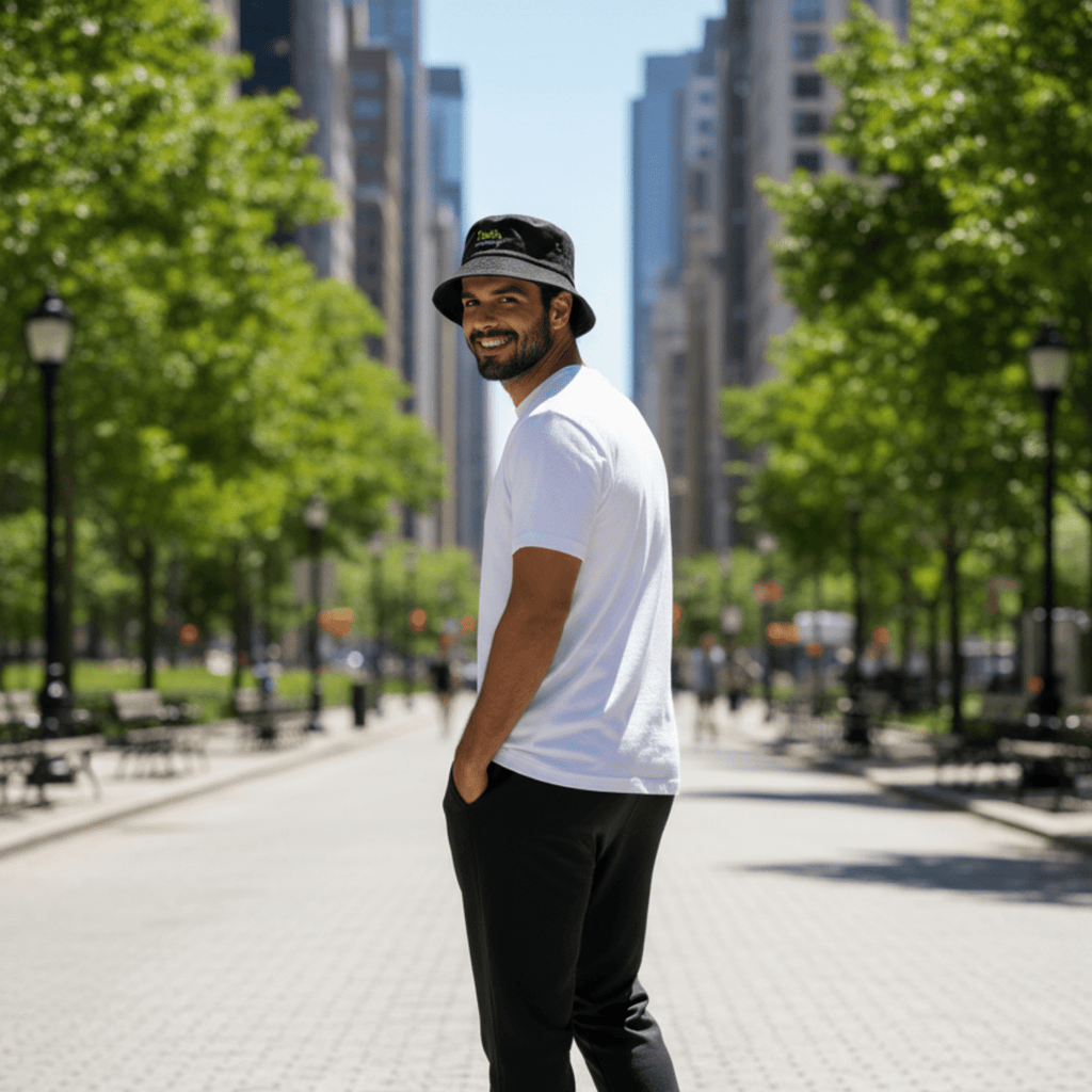 No Shit Shirts - Bucket Hat (Text only): Pasta, not patriarchy - Bucket Hat - basic