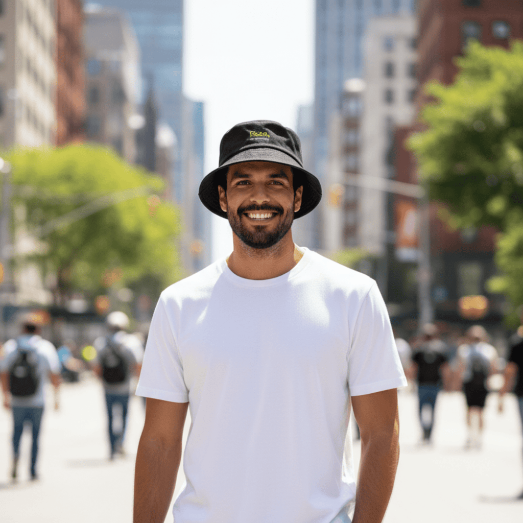 No Shit Shirts - Bucket Hat (Text only): Pasta, not patriarchy - Bucket Hat - basic