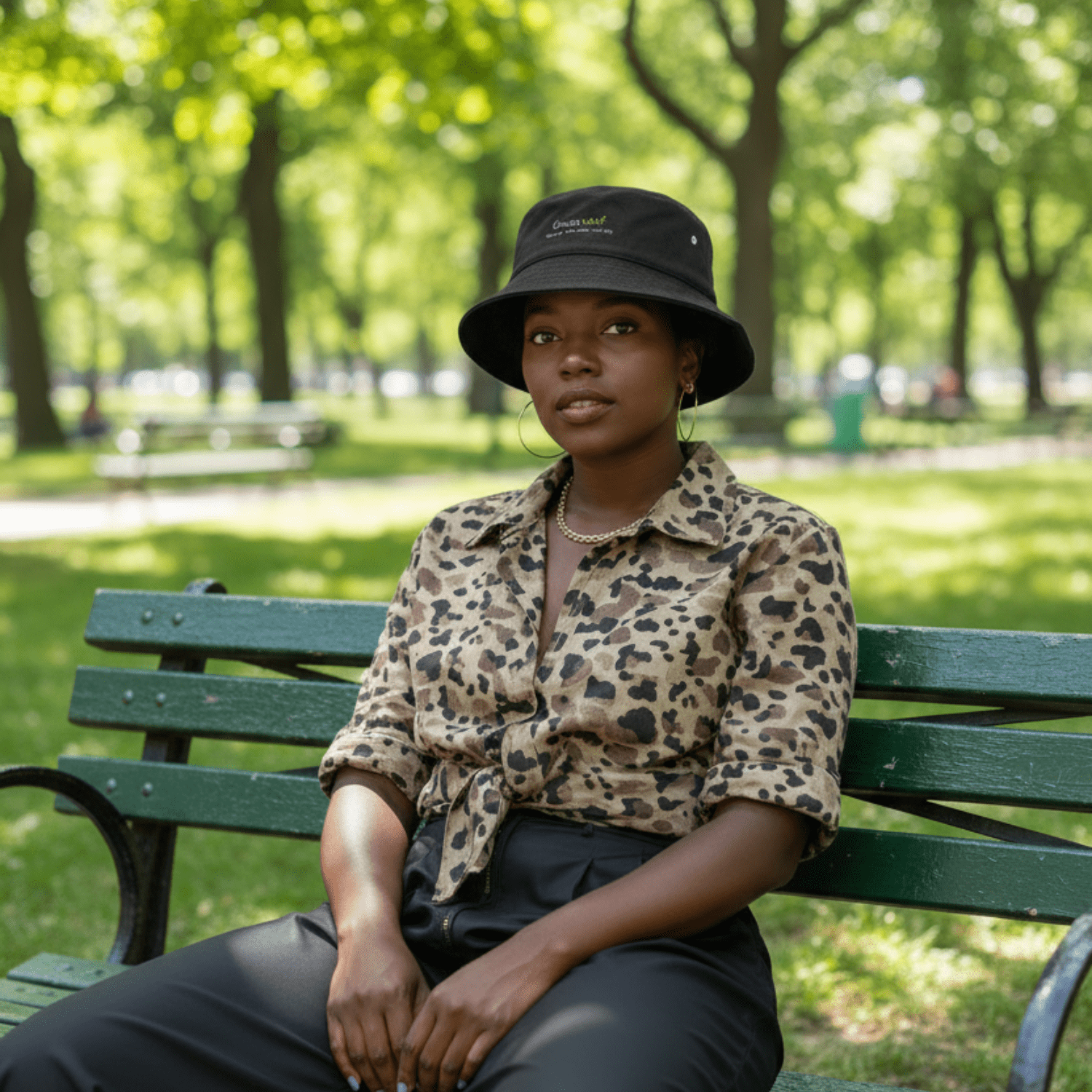 No Shit Shirts - Bucket Hat (Text only): Same job. Same hours. Less pay. Guess who? - Bucket Hat - basic