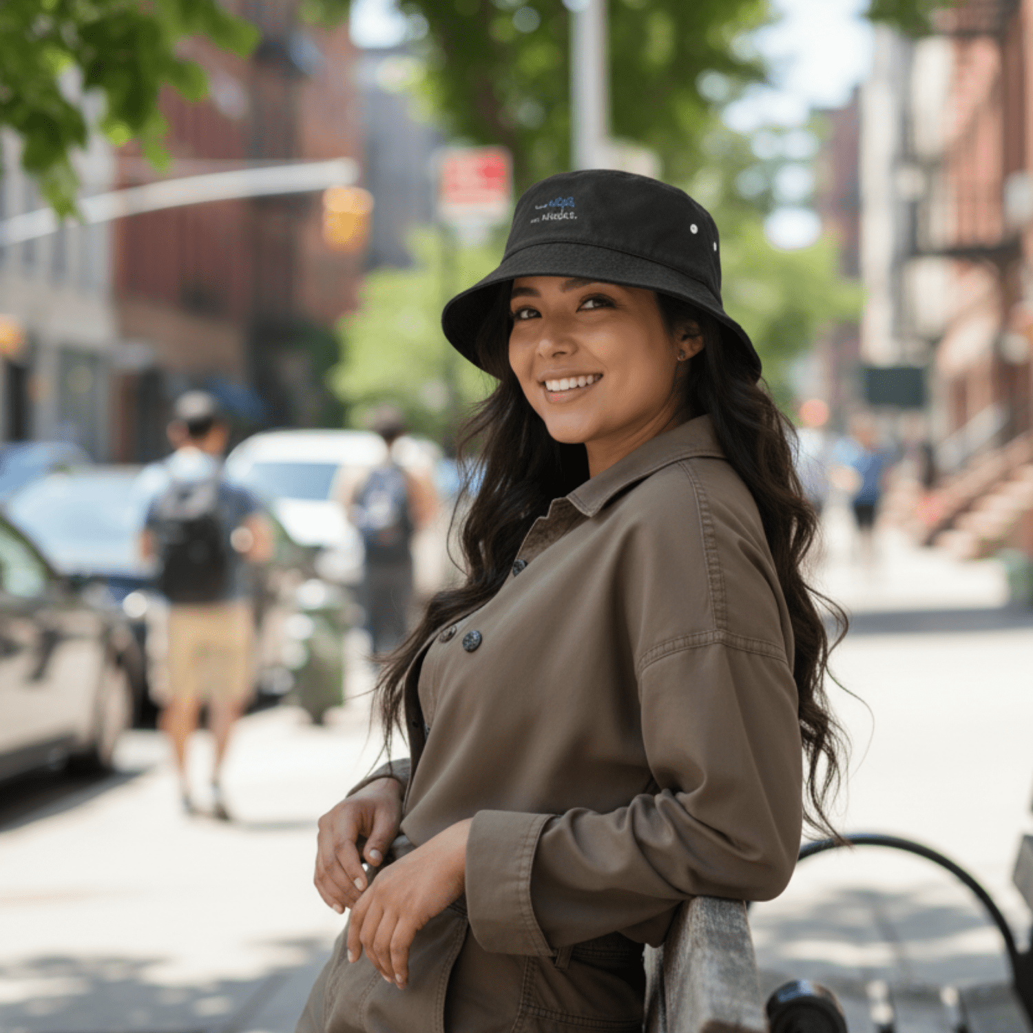 No Shit Shirts - Bucket Hat (Text only): Send Naps, Not Nudes - Body & Autonomy & Sexism - basic