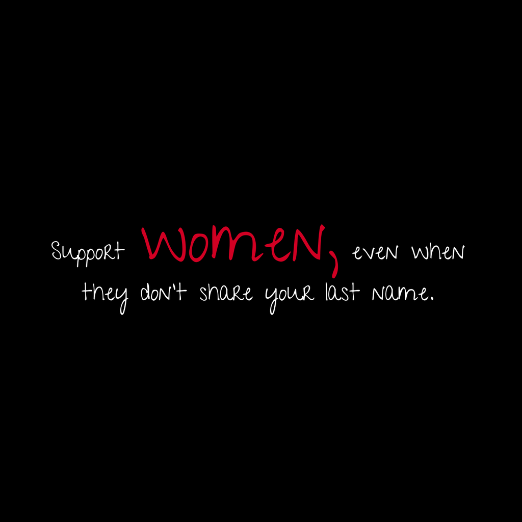 No Shit Shirts - Bucket Hat (Text only): Support women, even when they don’t share your last name. - Bucket Hat - basic