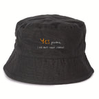 No Shit Shirts - Bucket Hat (Text only): Yes, grandma, I still don’t want children - Bucket Hat - basic