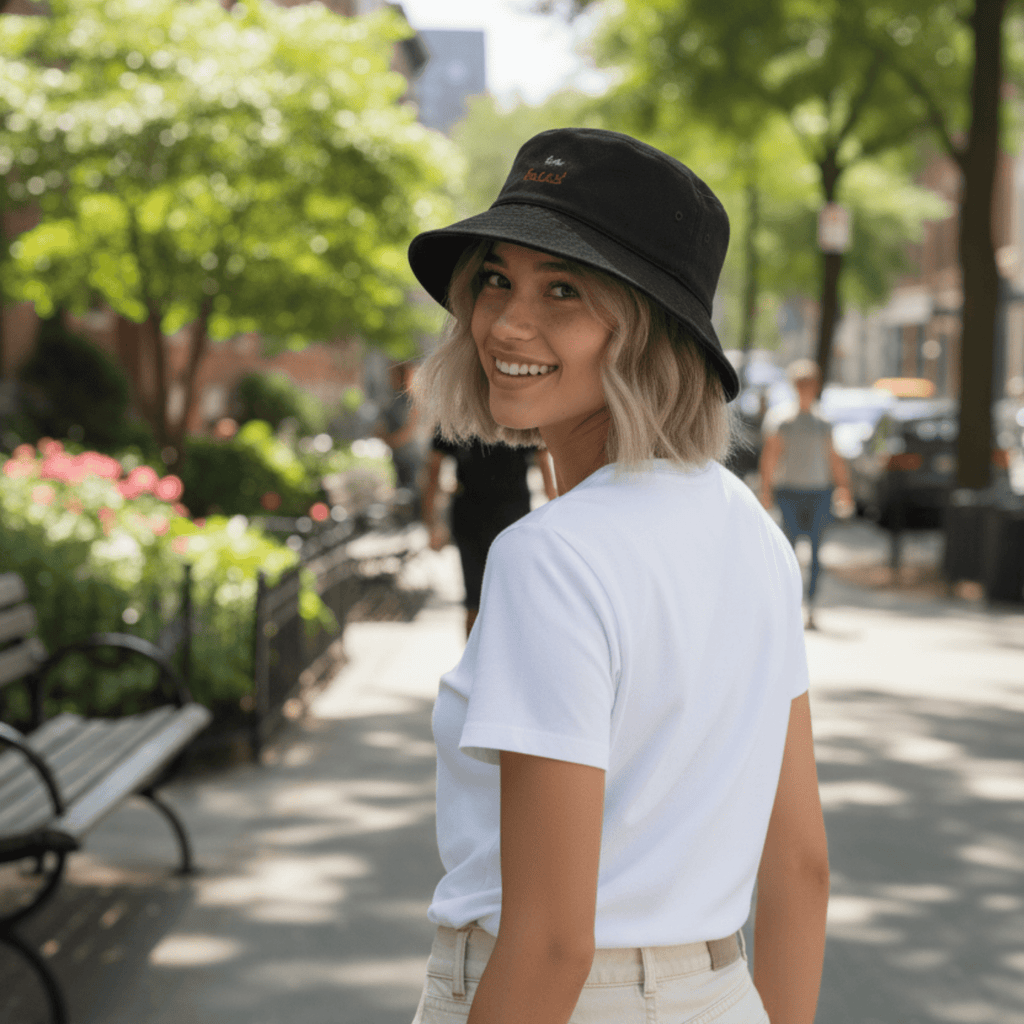 No Shit Shirts - Bucket Hat (Text only): Zero Fucks - Bucket Hat - basic