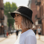 No Shit Shirts - Bucket Hat (Text only): Zero Fucks - Bucket Hat - basic