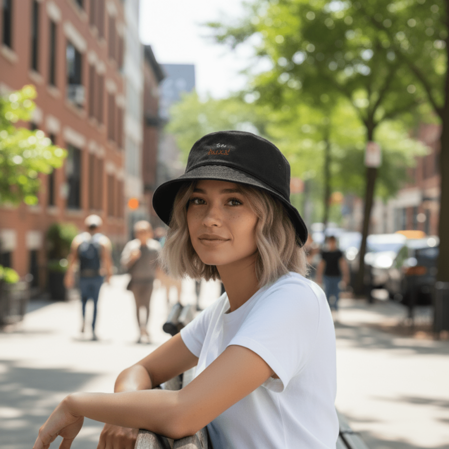 No Shit Shirts - Bucket Hat (Text only): Zero Fucks - Bucket Hat - basic