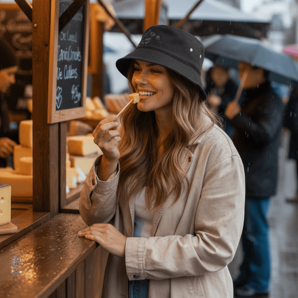 No Shit Shirts - Bucket Hat: Your not my type - Body & Autonomy & Sexism - basic