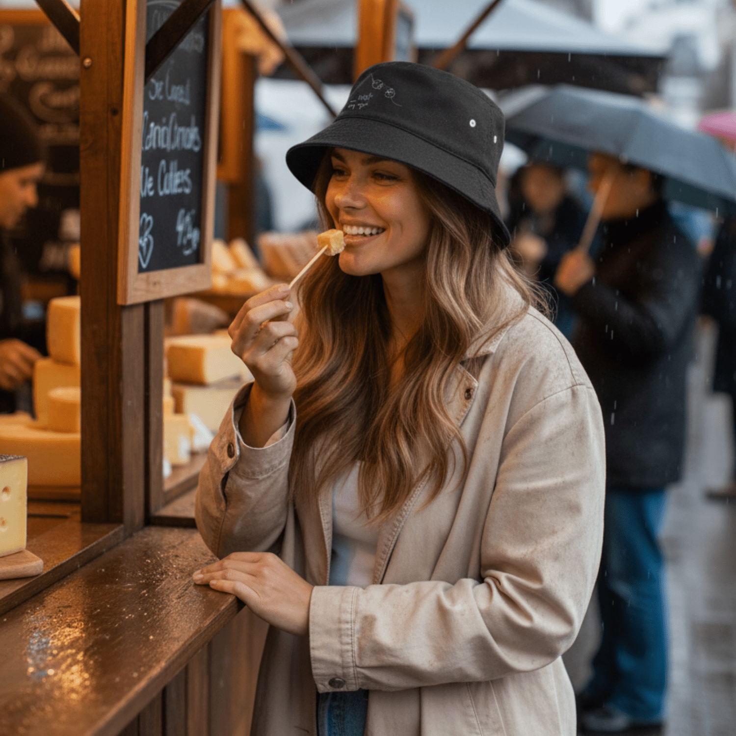 No Shit Shirts - Bucket Hat: Your not my type - Body & Autonomy & Sexism - basic