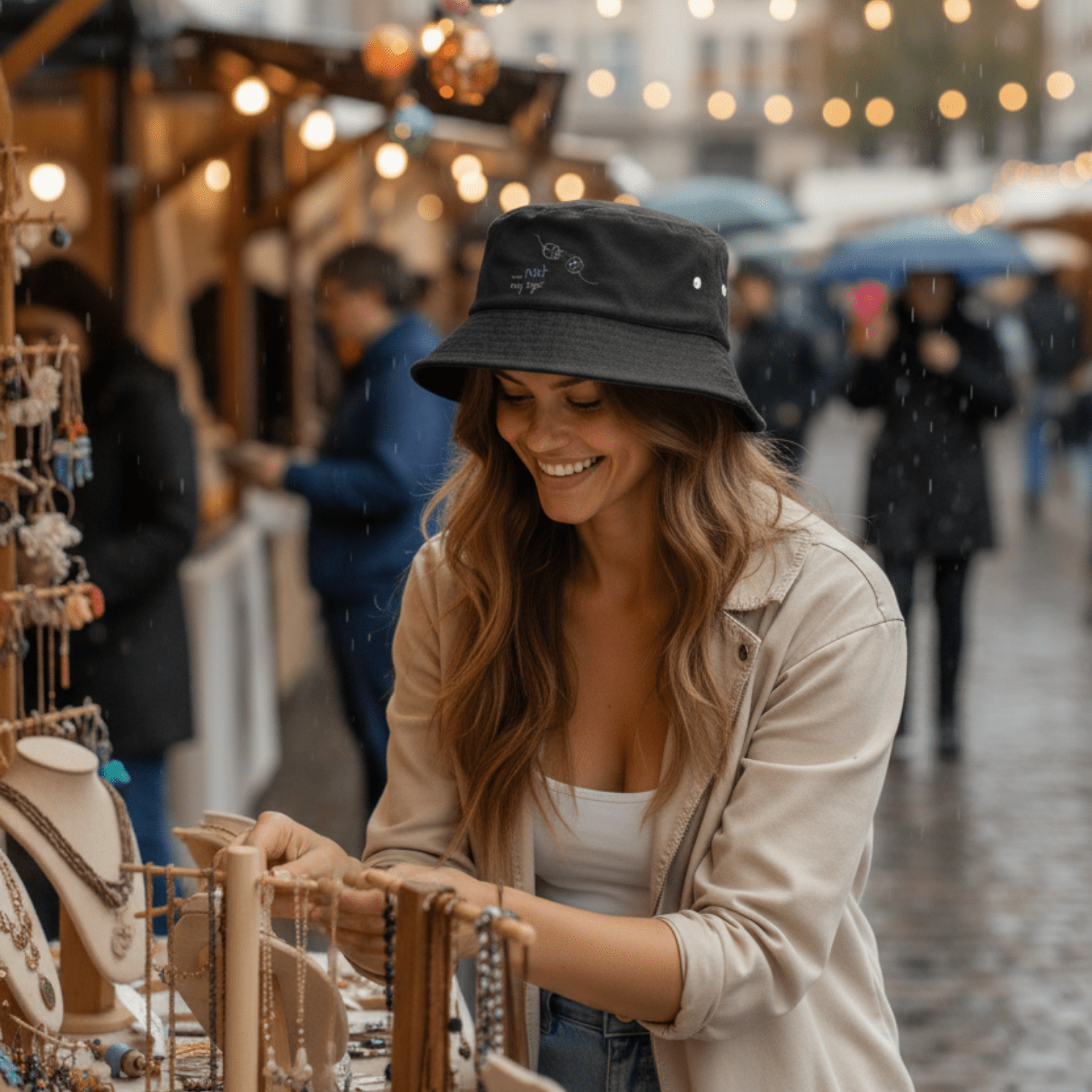 No Shit Shirts - Bucket Hat: Your not my type - Body & Autonomy & Sexism - basic