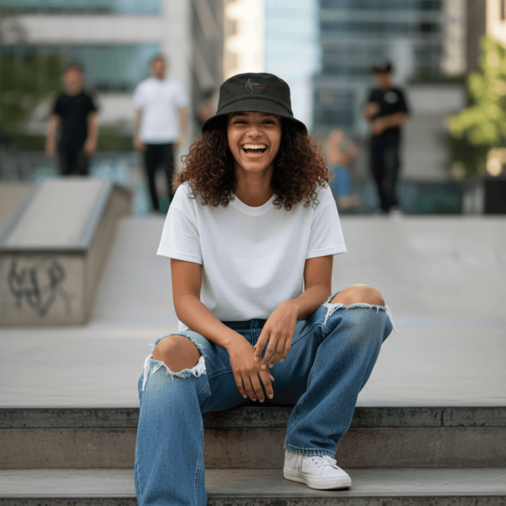 No Shit Shirts - Bucket Hat: Zero Fucks - Bucket Hat - basic