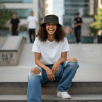 No Shit Shirts - Bucket Hat: Zero Fucks - Bucket Hat - basic