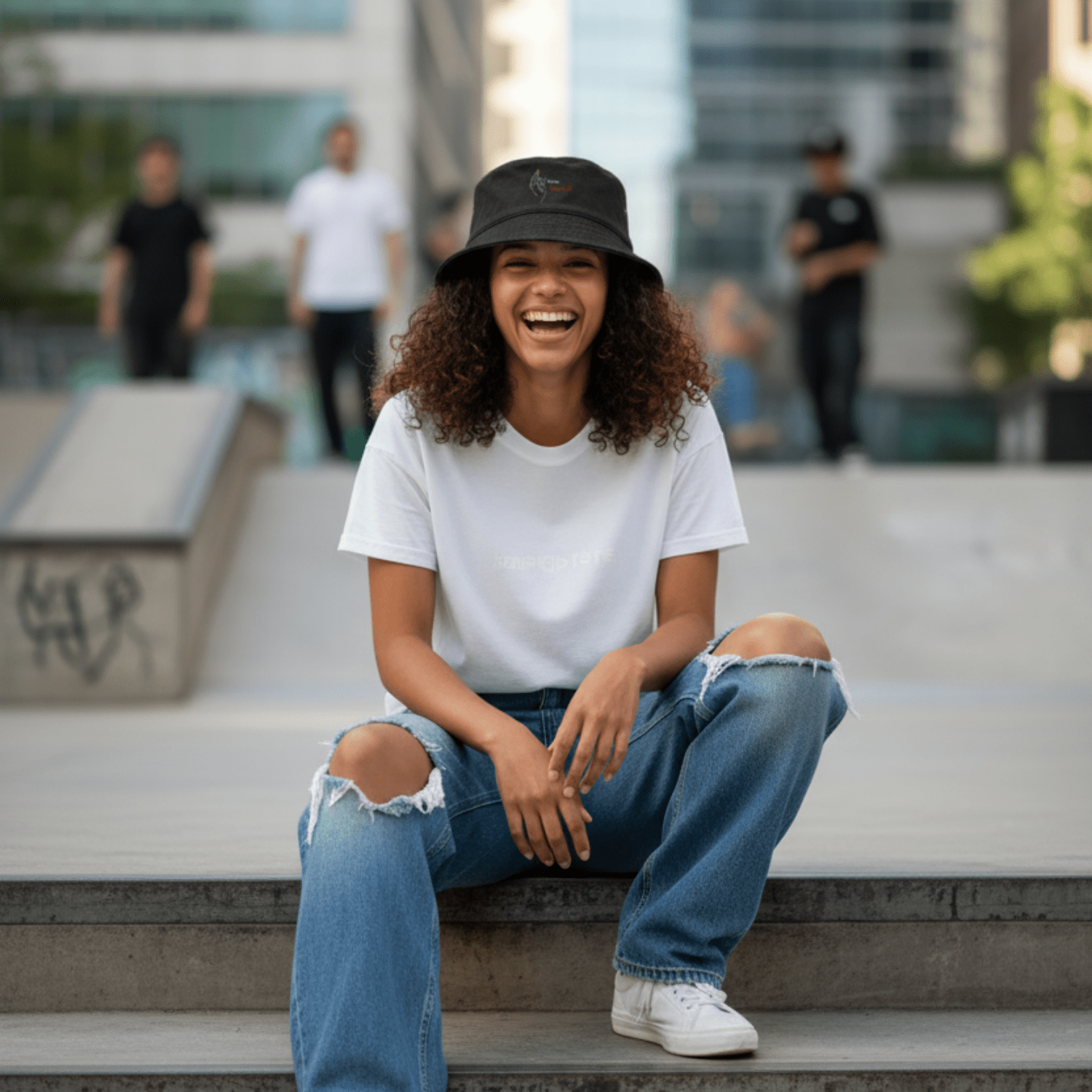 No Shit Shirts - Bucket Hat: Zero Fucks - Bucket Hat - basic