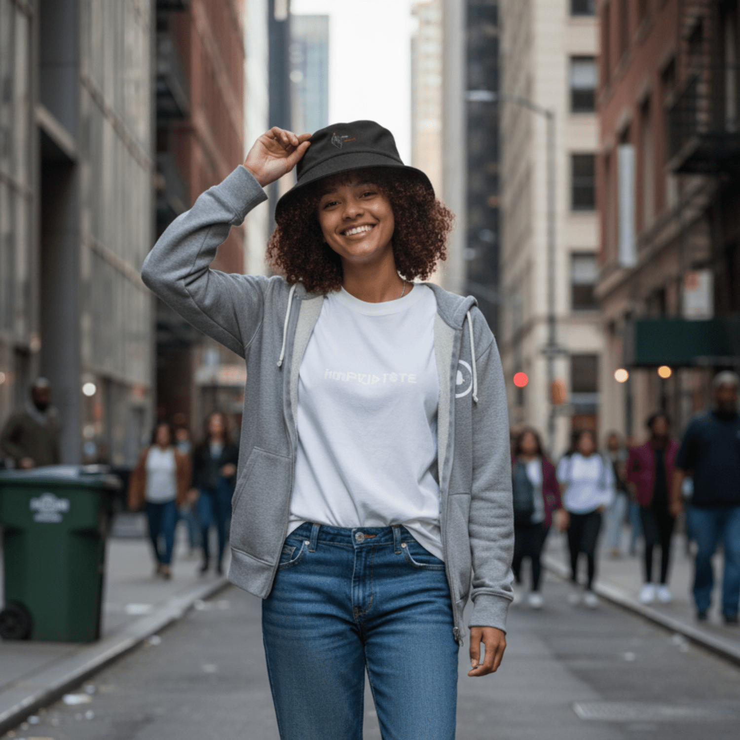 No Shit Shirts - Bucket Hat: Zero Fucks - Bucket Hat - basic