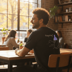 No Shit Shirts - Casual T-Shirt (Backprint): Babysitting? That’s called parenting! - Casual T-Shirts - basic