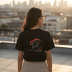 No Shit Shirts - Casual T-Shirt (Backprint): Cooking is a skill, not a gender. - Casual T-Shirts - basic