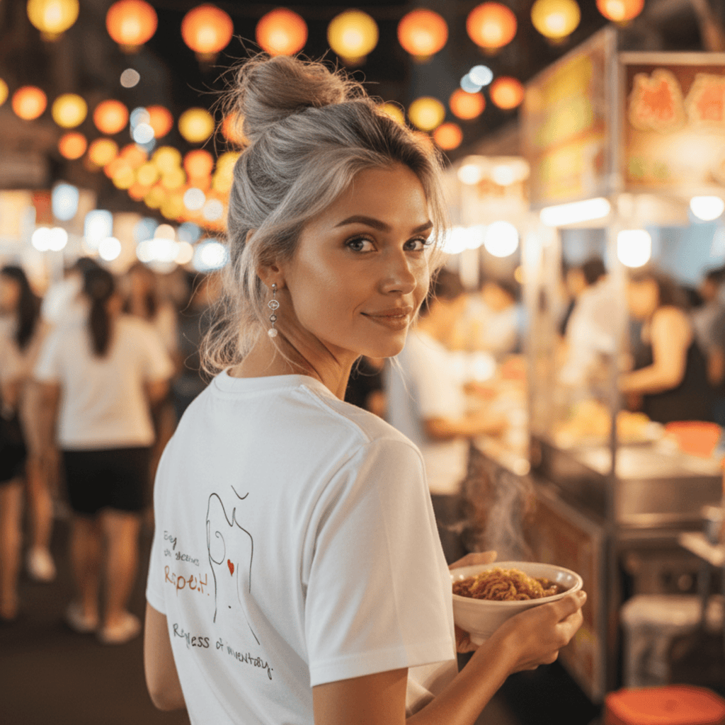 No Shit Shirts - Casual T-Shirt (Backprint): Every chest deserves respect. Regardless of inventory. - Body & Autonomy & Sexism - basic