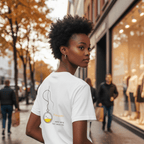 No Shit Shirts - Casual T-Shirt (Backprint): Feminism: because “waiting” hasn’t worked so far - Casual T-Shirts - basic