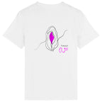 No Shit Shirts - Casual T-Shirt (Backprint): Feminist AF - Casual T-Shirts - basic