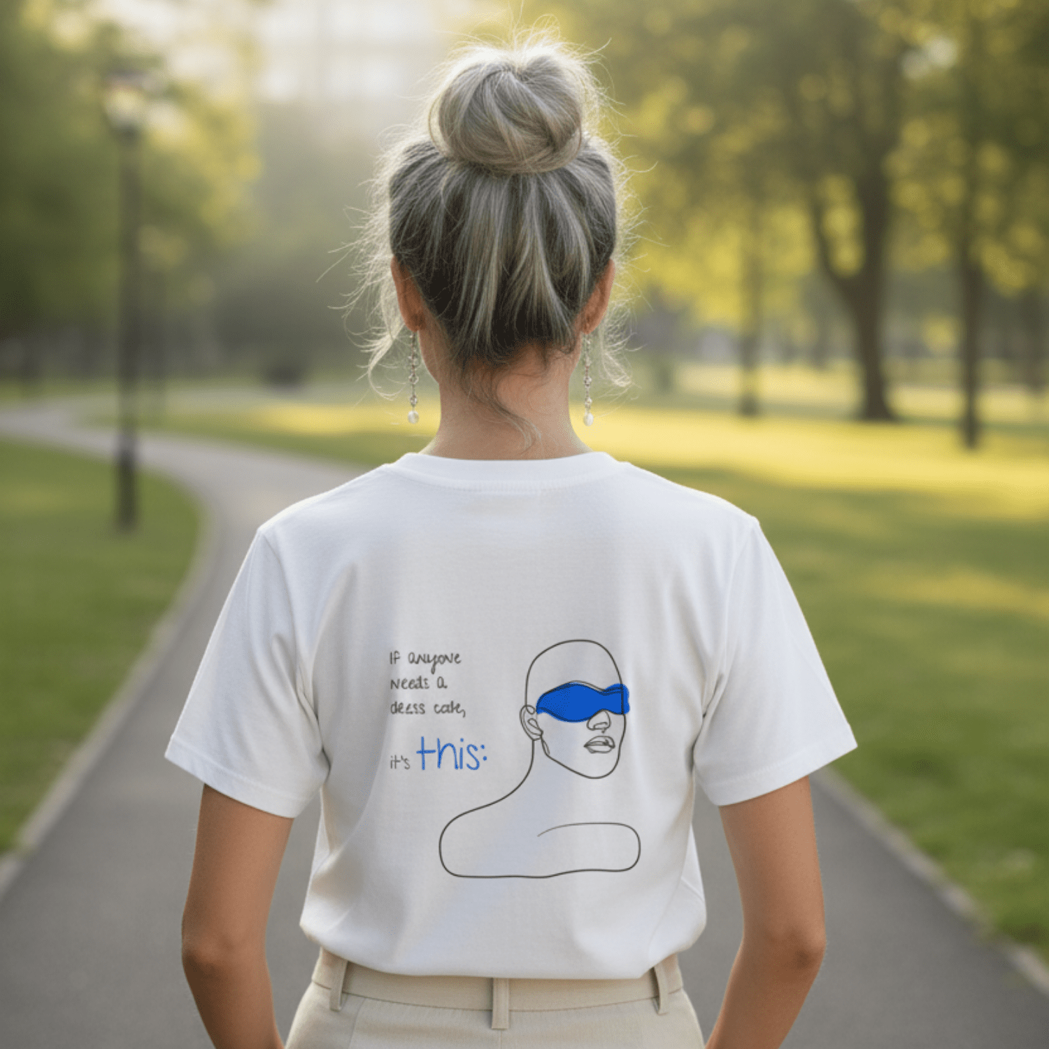 No Shit Shirts - Casual T-Shirt (Backprint): If anyone needs a dress code, it’s this: - Casual T-Shirts - basic