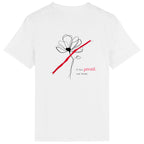No Shit Shirts - Casual T-Shirt (Backprint): I’ll take power over flowers - Casual T-Shirts - basic
