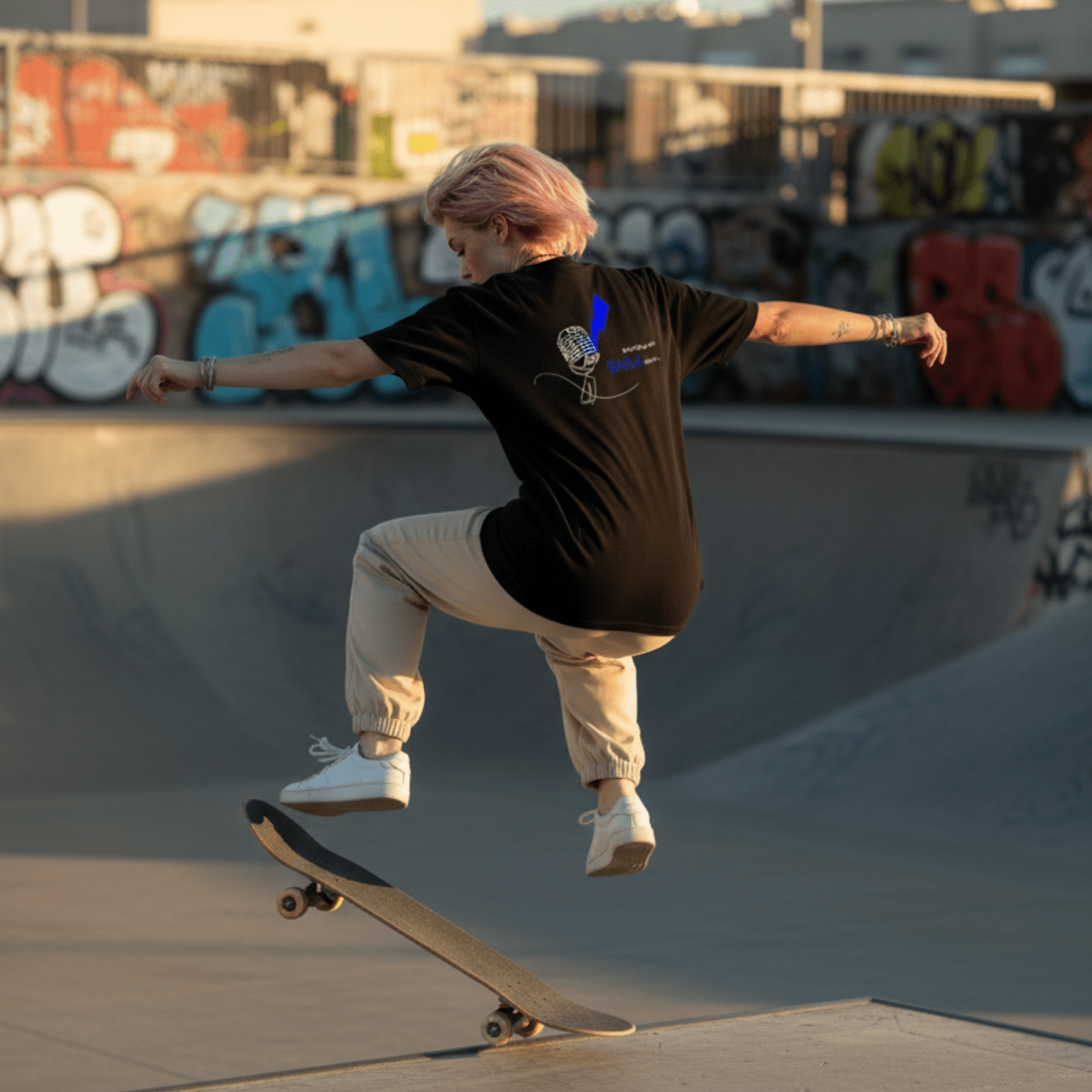 No Shit Shirts - Casual T-Shirt (Backprint): Interrupted since birth. - Casual T-Shirts - basic