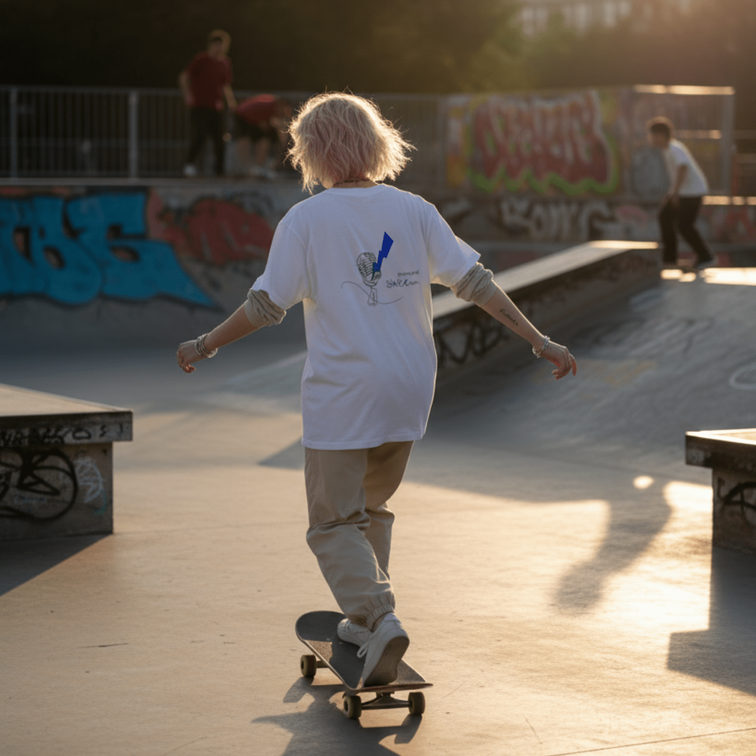 No Shit Shirts - Casual T-Shirt (Backprint): Interrupted since birth. - Casual T-Shirts - basic