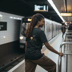 No Shit Shirts - Casual T-Shirt (Backprint): Not your honey - Body & Autonomy & Sexism - basic