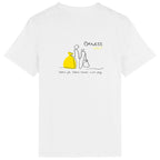 No Shit Shirts - Casual T-Shirt (Backprint): Same job. Same hours. Less pay. Guess who? - Casual T-Shirts - basic